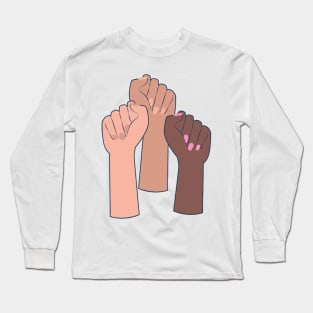 Girl Power: Empowered and Unstoppable Long Sleeve T-Shirt